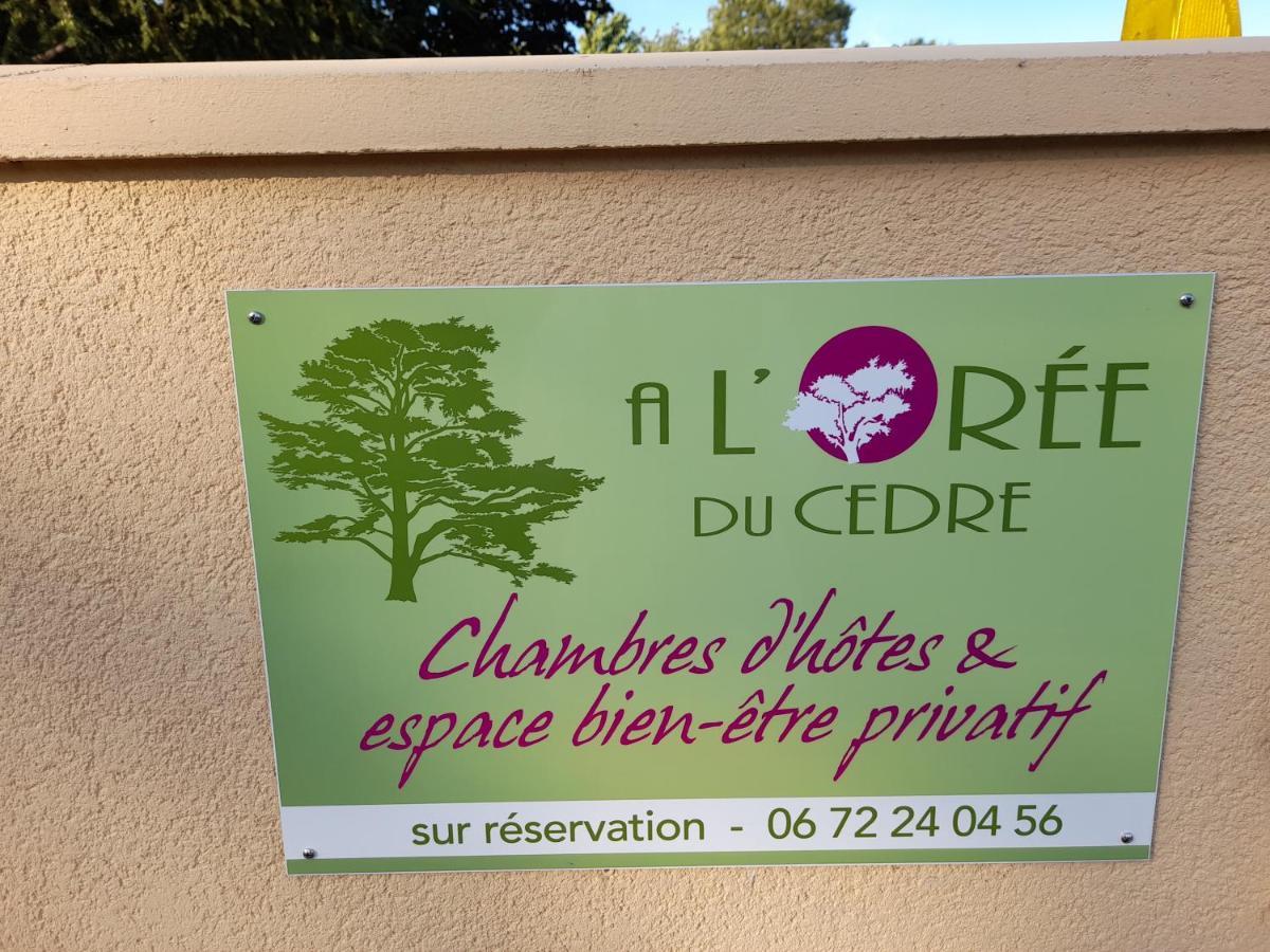 A L'Oree Du Cedre Hotel Пузож Екстериор снимка
